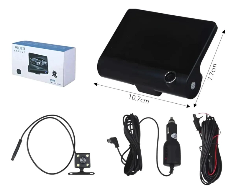 CAMARA DE VIDEO PARA AUTOMOVIL CON VISION TRASERA Y PANTALLA - 4