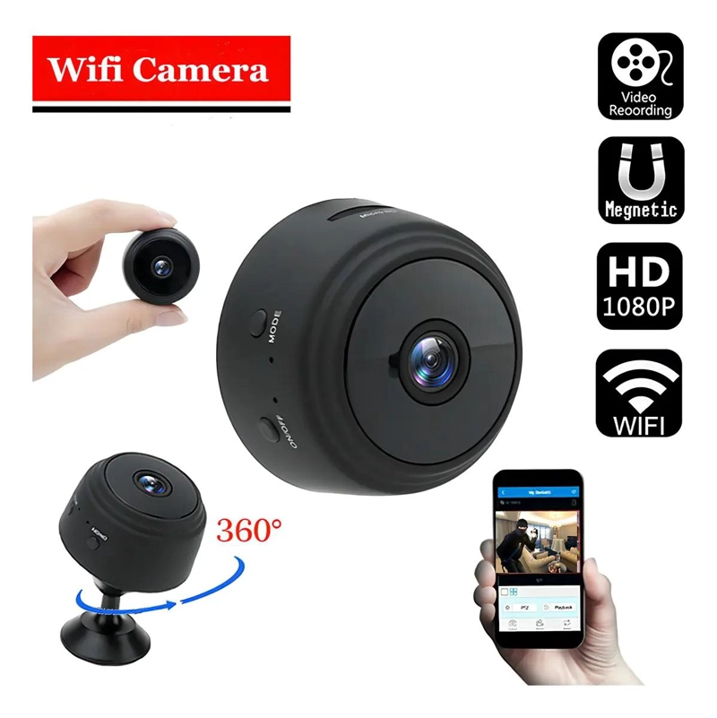 MINI CAMARA ESPIA COMPACTA CON VISION NOCTURNA Y WIFI - 8