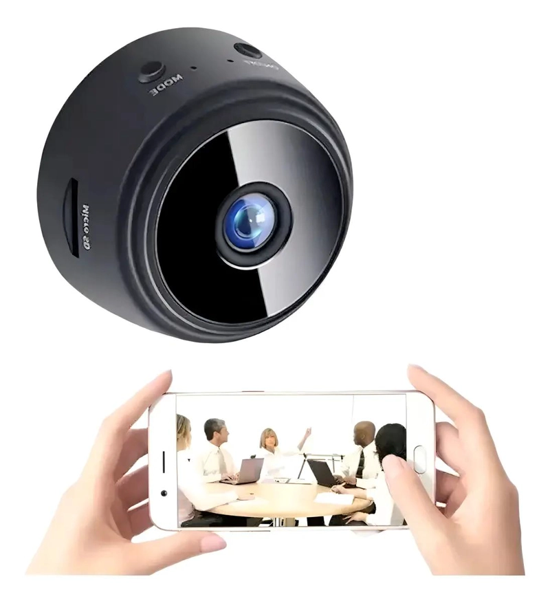 CAMARA ESPIA WIFI CON VISION NOCTURNA Y GRABACION DE AUDIO - 1