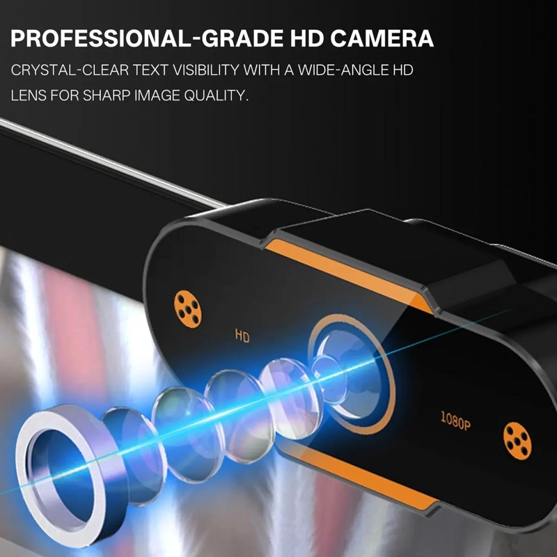 CAMARA DE VIDEO CONFERENCIA FULL HD 1080P CON MICROFONO INTEGRADO - 3