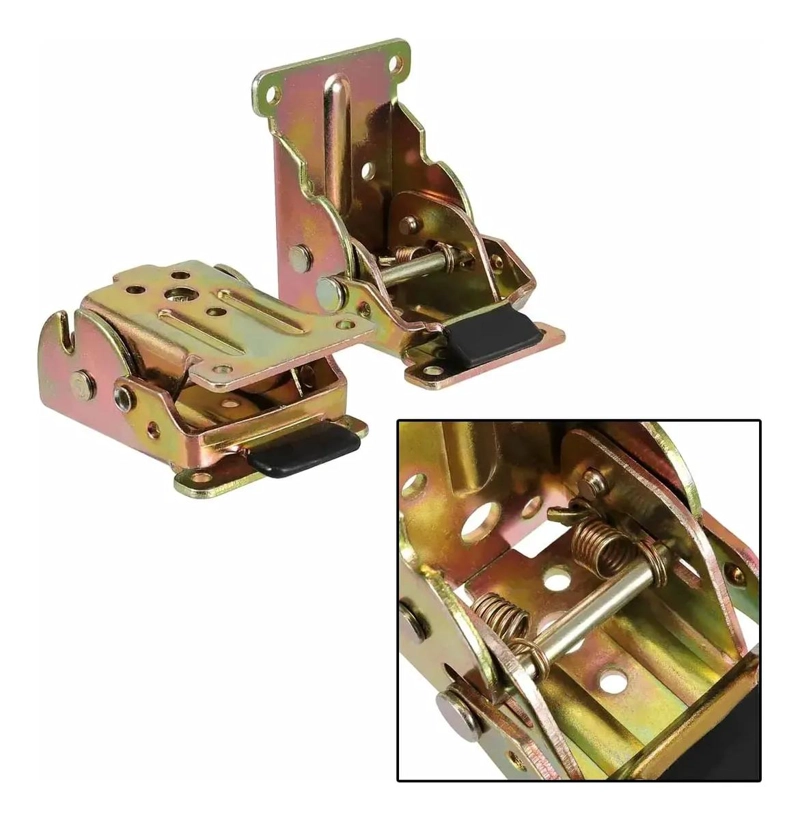 JUEGO DE 4 ESCUADRAS ABATIBLES PARA MESA PLEGABLE CON SEGURO - 6