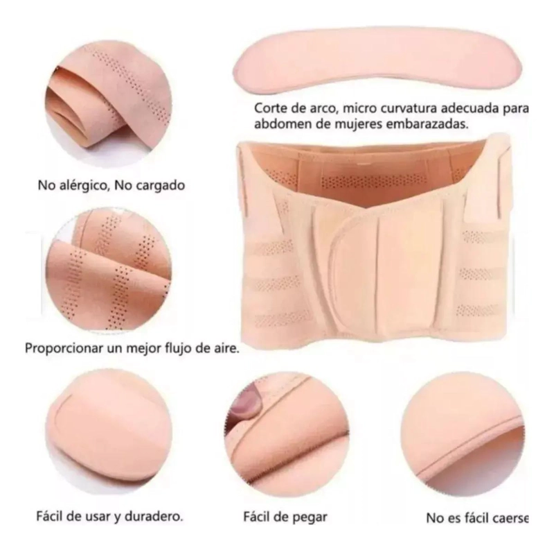 FAJA MATERNAL AJUSTABLE PARA SOPORTE DE ESPALDA - 2