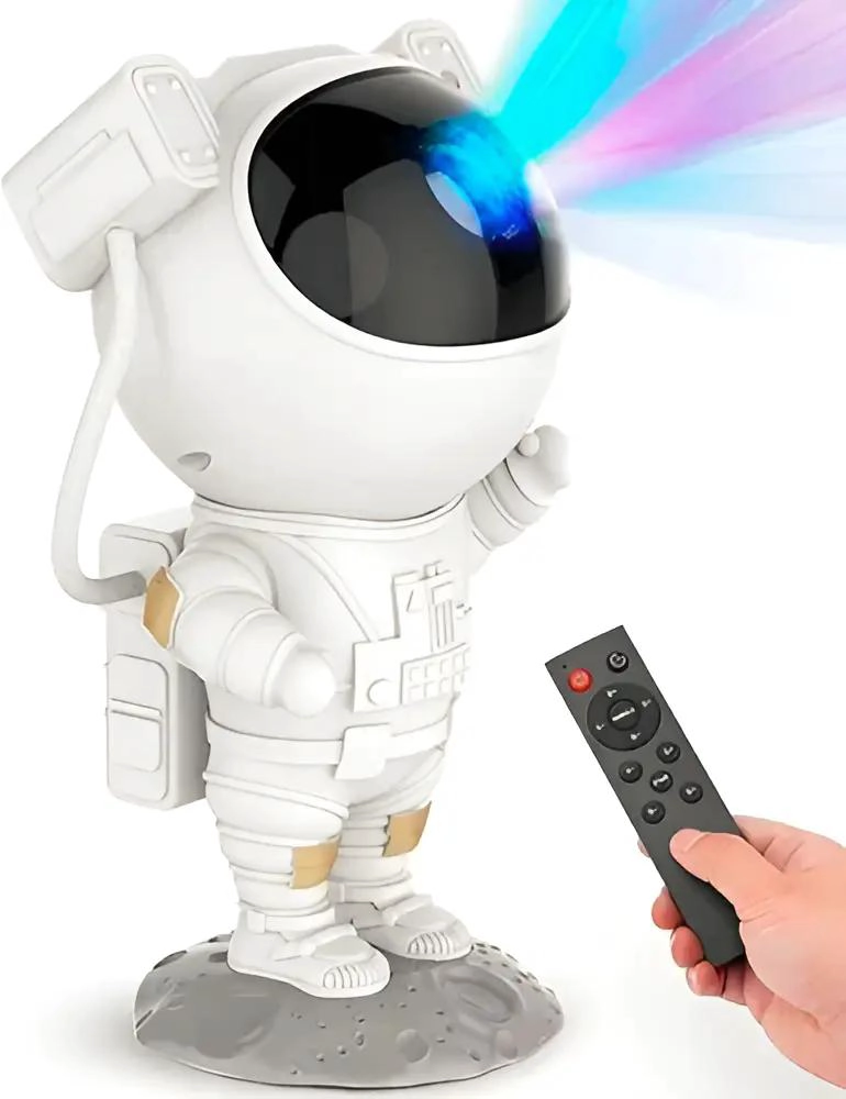 PROYECTOR LED GALAXIA ASTRONAUTA USB PARA AMBIENTES MAGICOS - 1