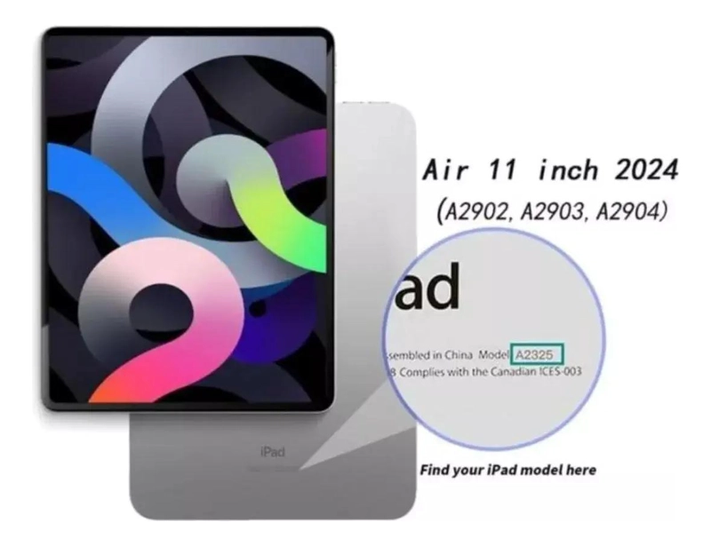 LAMINA DE VIDRIO TEMPLADO PARA IPAD AIR 11 M2 2024 - 2