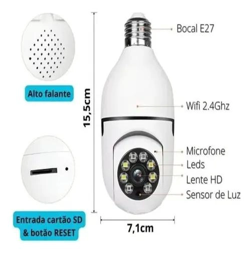 CAMARA DOMO WI-FI 3MP CON VISION NOCTURNA Y 360° - 4