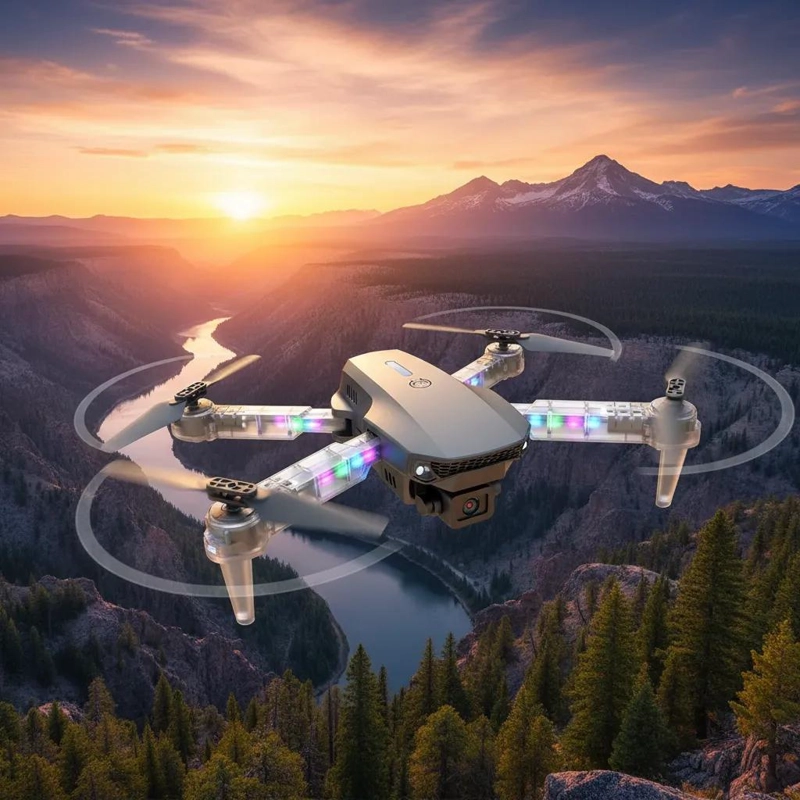 DRONE CON CAMARA FULL HD Y CONTROL REMOTO ERGONOMICO - 1