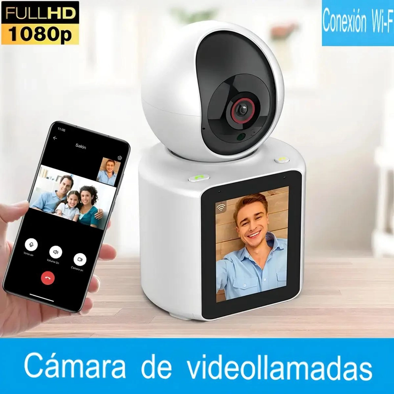 CAMARA DE SEGURIDAD PARA BEBE S CON VIDEO LLAMADAS Y DETECCION DE LLANTO - 4