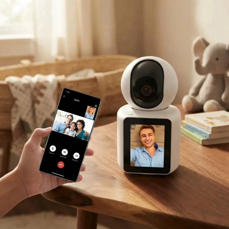 CAMARA DE SEGURIDAD PARA BEBE S CON VIDEO LLAMADAS Y DETECCION DE LLANTO - 8