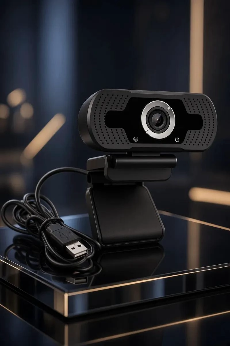 CAMARA WEB USB FULL HD 1080P PARA VIDEOLLAMADAS Y STREAMING - 4