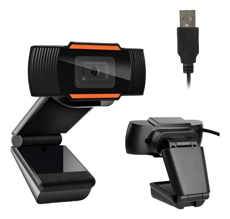 CAMARA WEB USB 720P CON MICROFONO PARA VIDEOCONFERENCIAS - 2