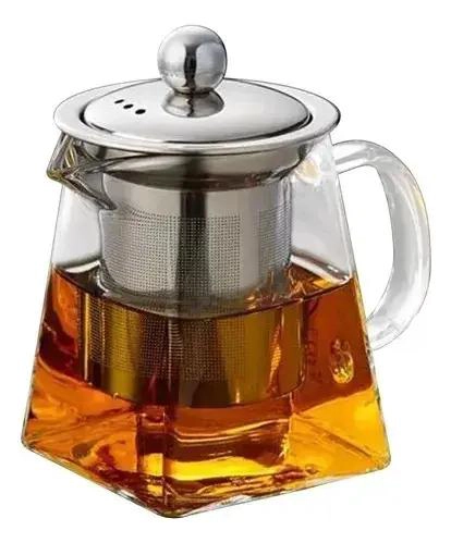 TETERA DE VIDRIO RESISTENTE AL CALOR CON INFUSOR 750ML - 1