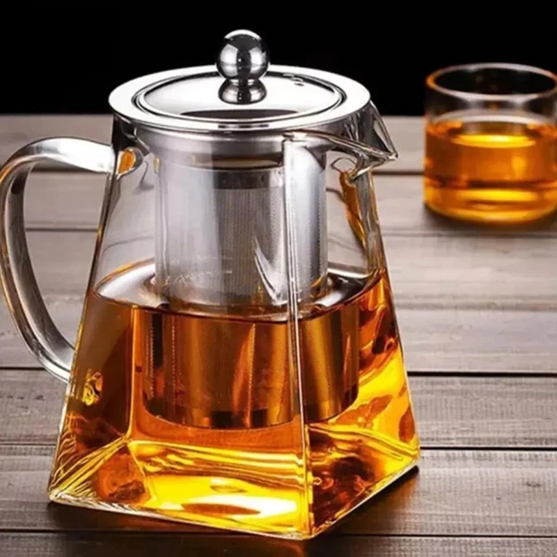 TETERA DE VIDRIO RESISTENTE AL CALOR CON INFUSOR 750ML - 3