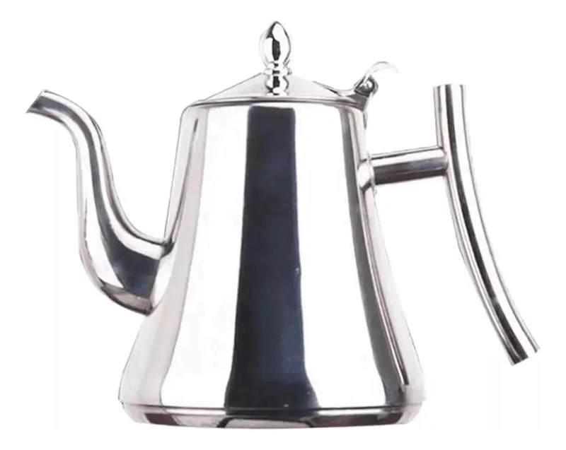 TETERA DE ACERO INOXIDABLE 1 L CON INFUSOR - 1
