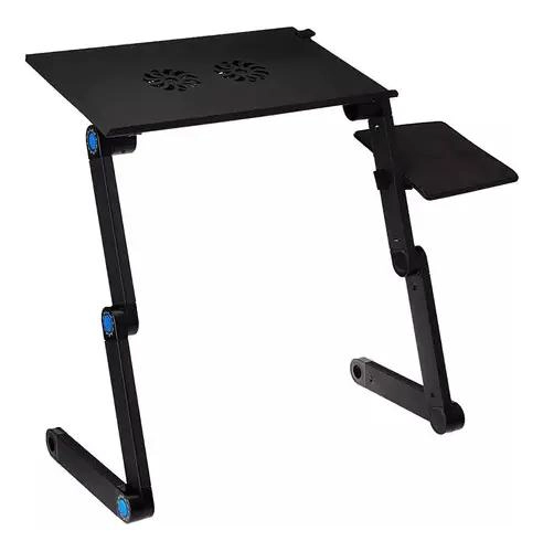 MESA PLEGABLE PORTATIL PARA COMPUTADORA CON VENTILADORES - 3