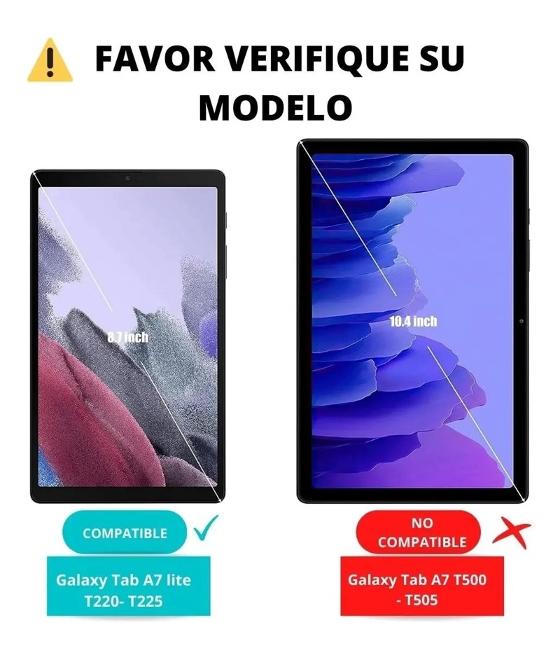 PROTECTOR DE VIDRIO TEMPLADO PARA TABLET SAMSUNG GALAXY TAB A7 LITE - 4
