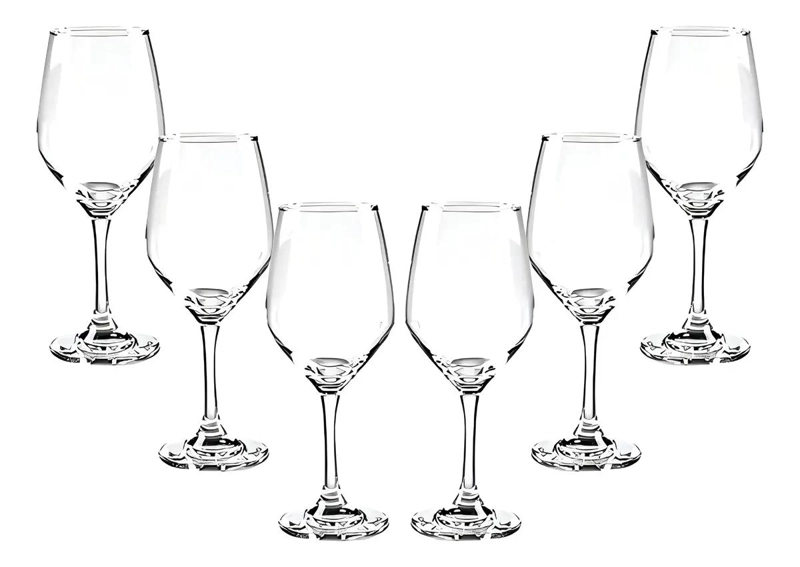 SET DE 6 COPAS DE VINO Y COCTEL DE 507 ML CRISTAR - 6