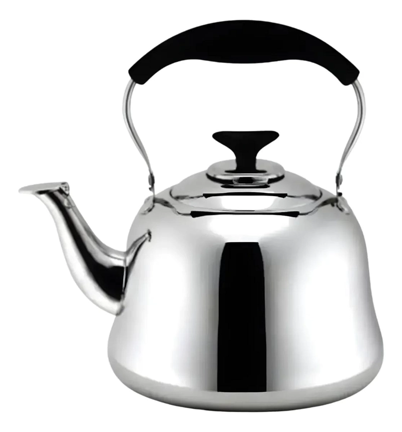 TETERA DE ACERO INOXIDABLE CUELLO DE CISNE 5 LITROS - 1