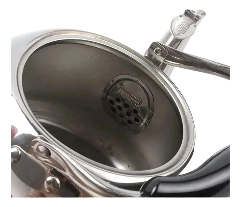 TETERA DE ACERO INOXIDABLE CUELLO DE CISNE 5 LITROS - 2