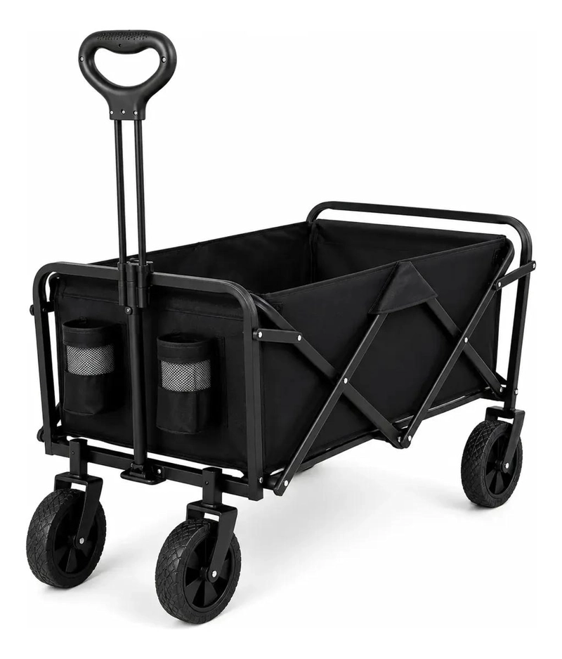 CARRO PLEGABLE MULTIUSO 100 KG PARA CAMPING Y HOGAR - 1
