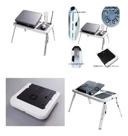 MESA PLEGABLE PARA LAPTOP CON VENTILADORES USB - 2