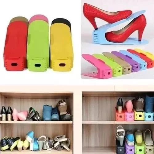 PACK DE 4 ORGANIZADORES PARA ZAPATOS CON DISEÑO FUNCIONAL - 1