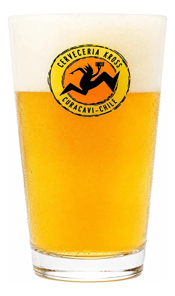 VASO DE CRISTAL PINTA DE 477CC PARA CERVEZAS - 3