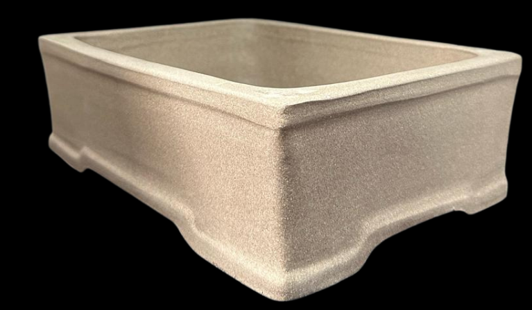 MACETA PARA BONSAI RECTANGULAR, COLOR CAFÉ CLARO - 3