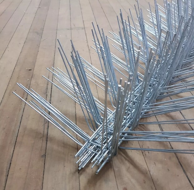 PACK 10M PUAS Y PINCHOS ANTIPALOMA ALAMBRE GALVANIZADO - 6