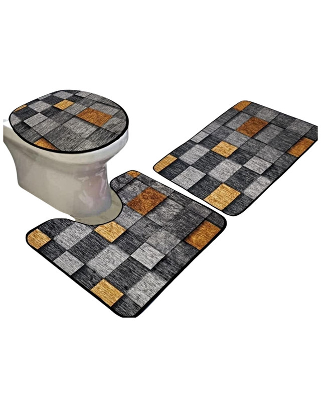 SET DE BAÑO ANTIDESLIZANTE DE 3 PIEZAS A3 - 1