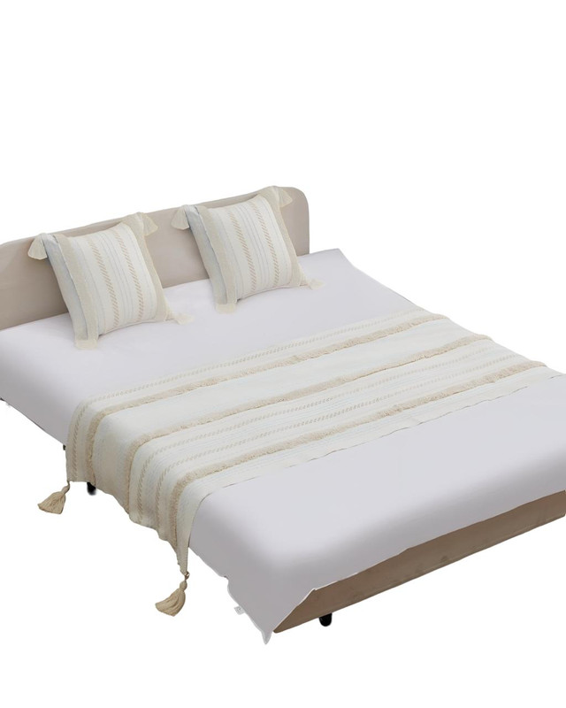 PIECERA DE CAMA DECORATIVA MODELO BOHO - 3