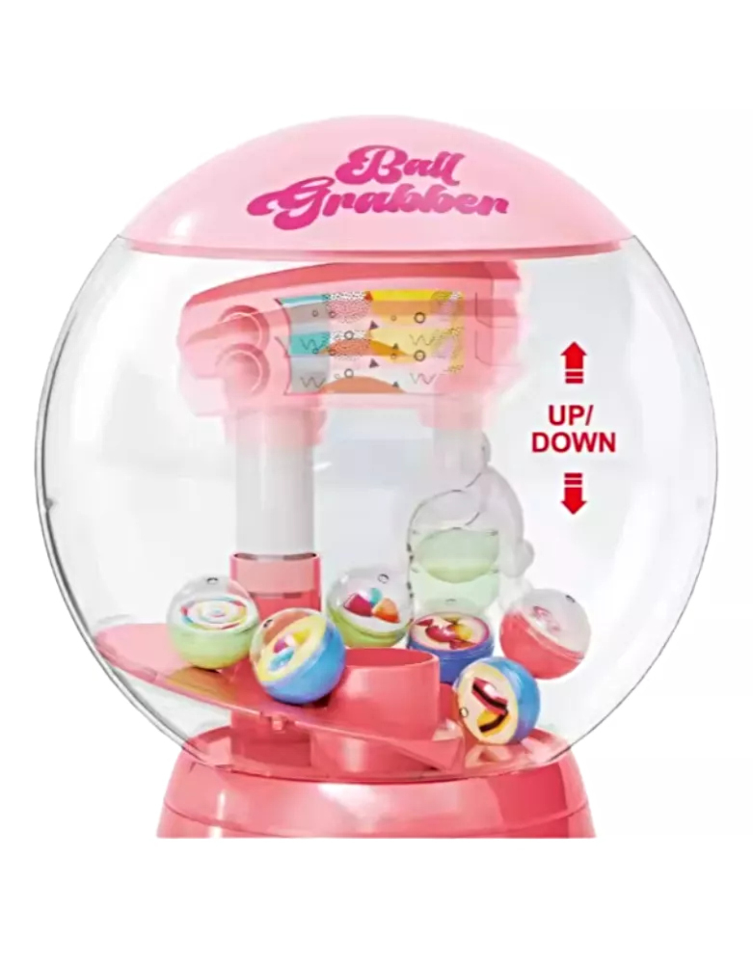 MINI MÁQUINA EXPENDEDORA PELOTAS ROSADO - 3