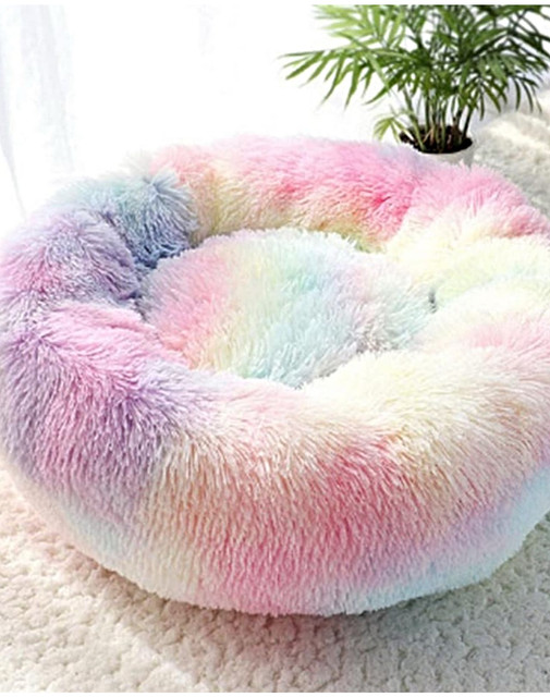 CAMA COJIN CHIPORRO REDONDO 60CM ARCOIRIS - 2