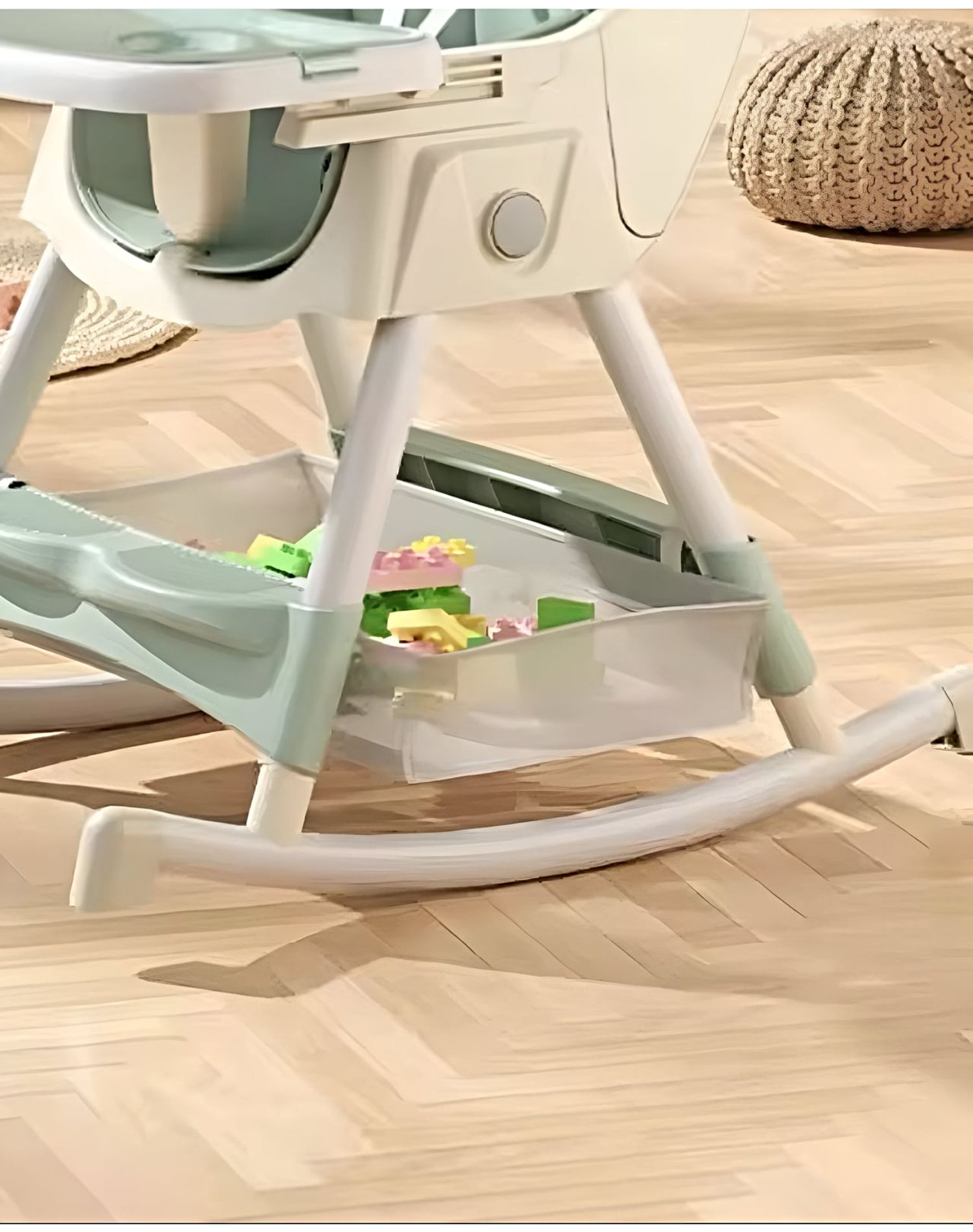 SILLA ALTA PARA ALIMENTACIÓN MULTIFUNCIONAL PARA BEBÉS ROSA - 5