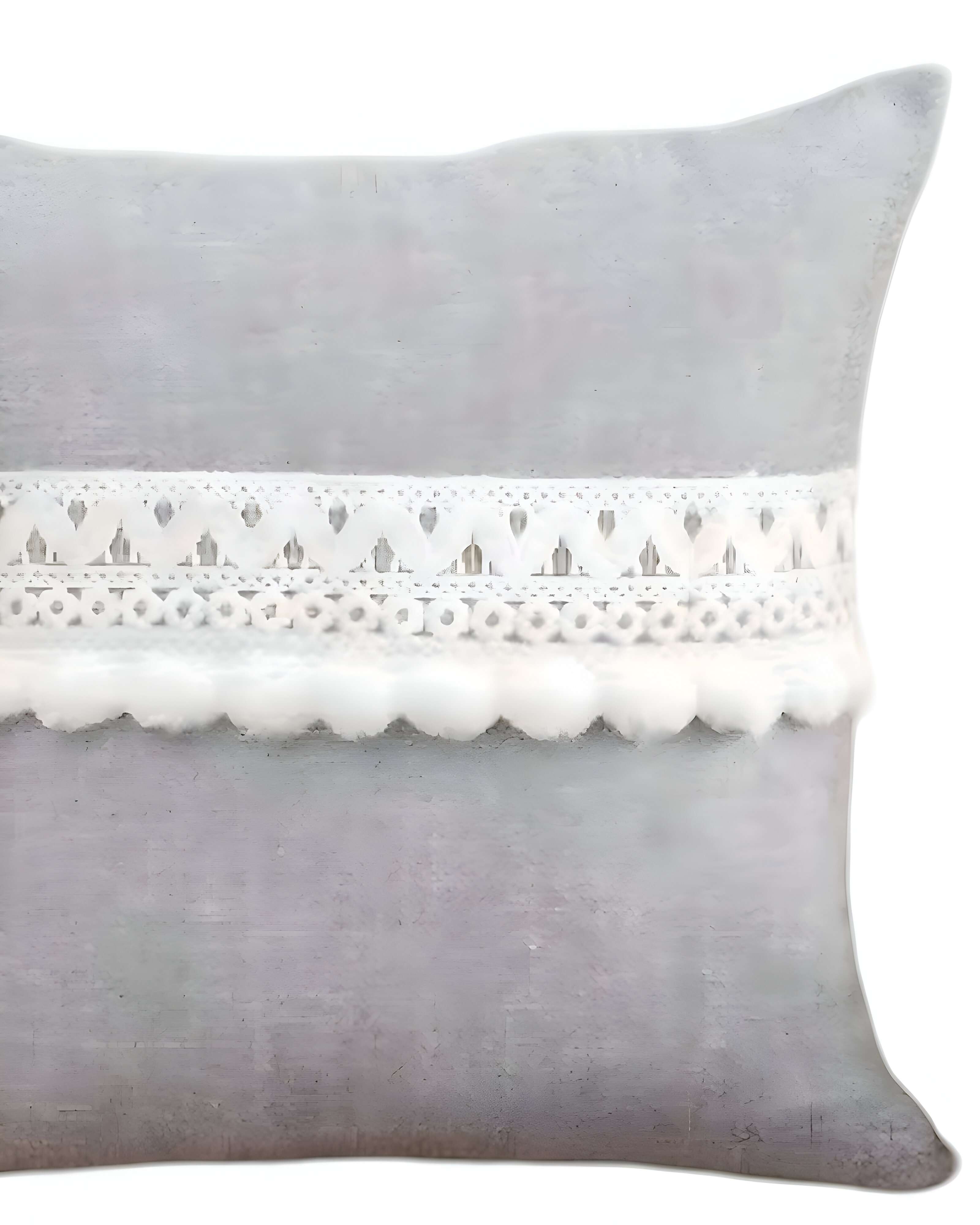 SET DE 4 FUNDAS DE COJIN CON POMPON 45X45 S4 - 2