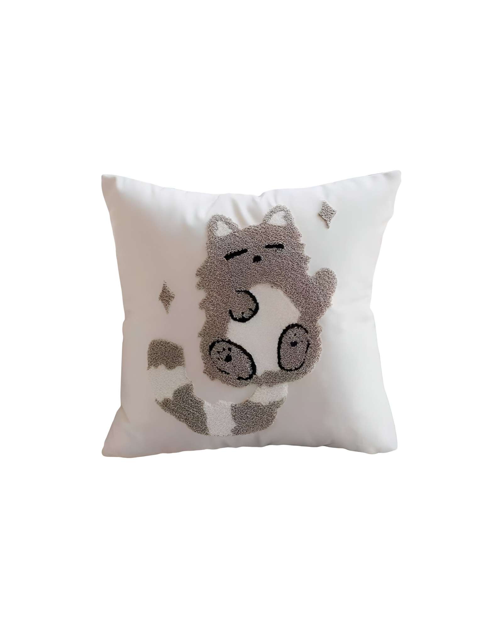 SET DE 2 FUNDAS BORDADAS 45X45 C44 - 1