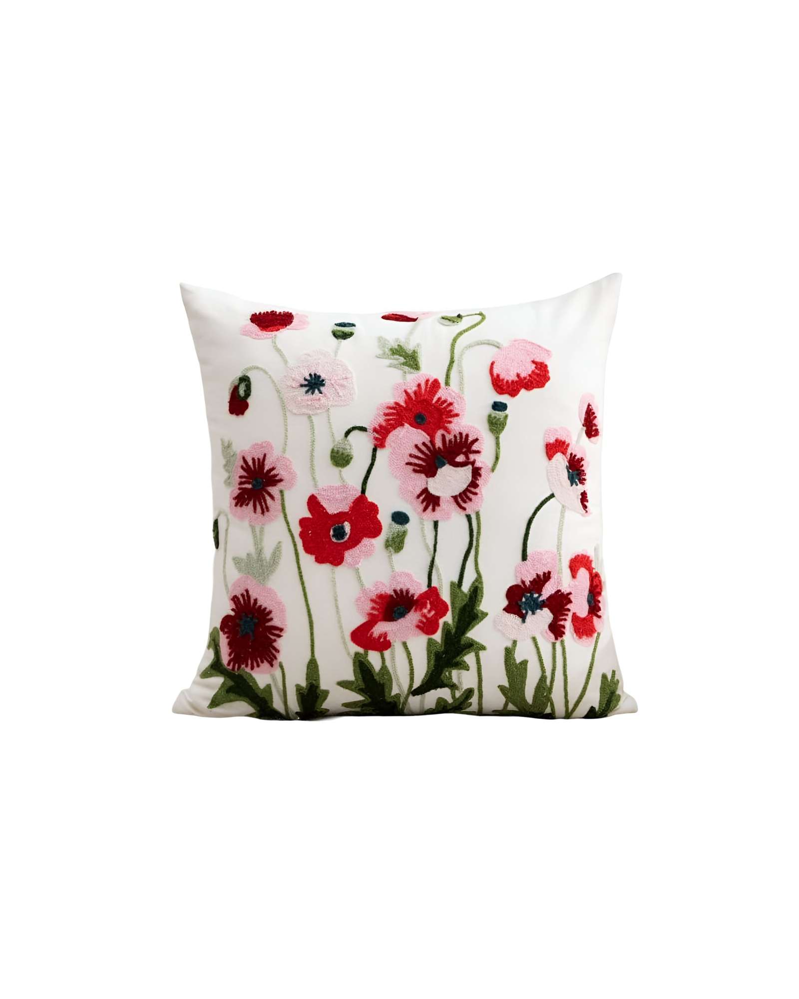 SET DE 6 FUNDAS BORDADAS 45X45 C28 - 1