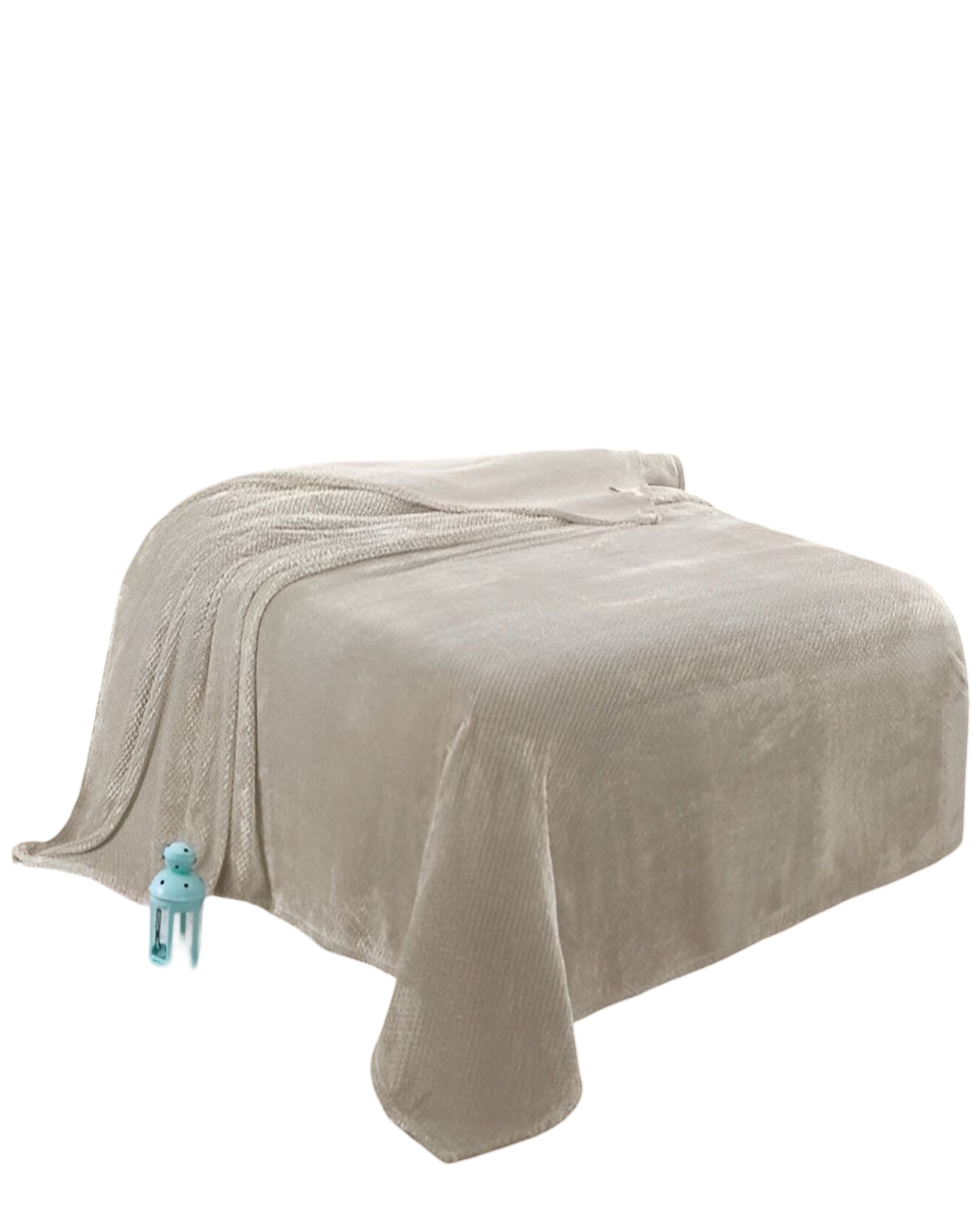 MANTAS PLUHS BEIGE 2 PLAZAS R1 - 2