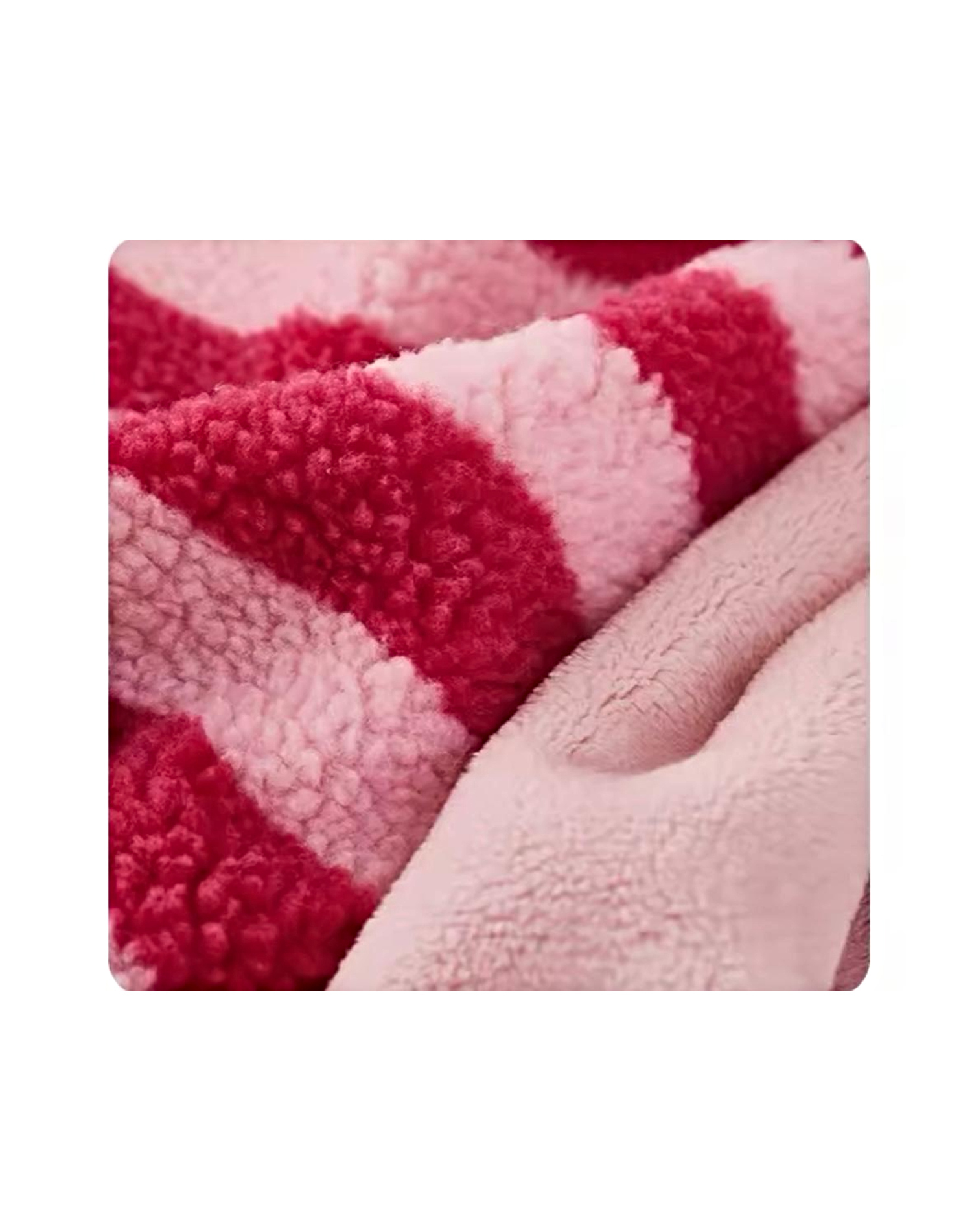 FRAZADA 3 EN 1 BOLSA ALMOHADA Y MANTA FUCSIA - 3
