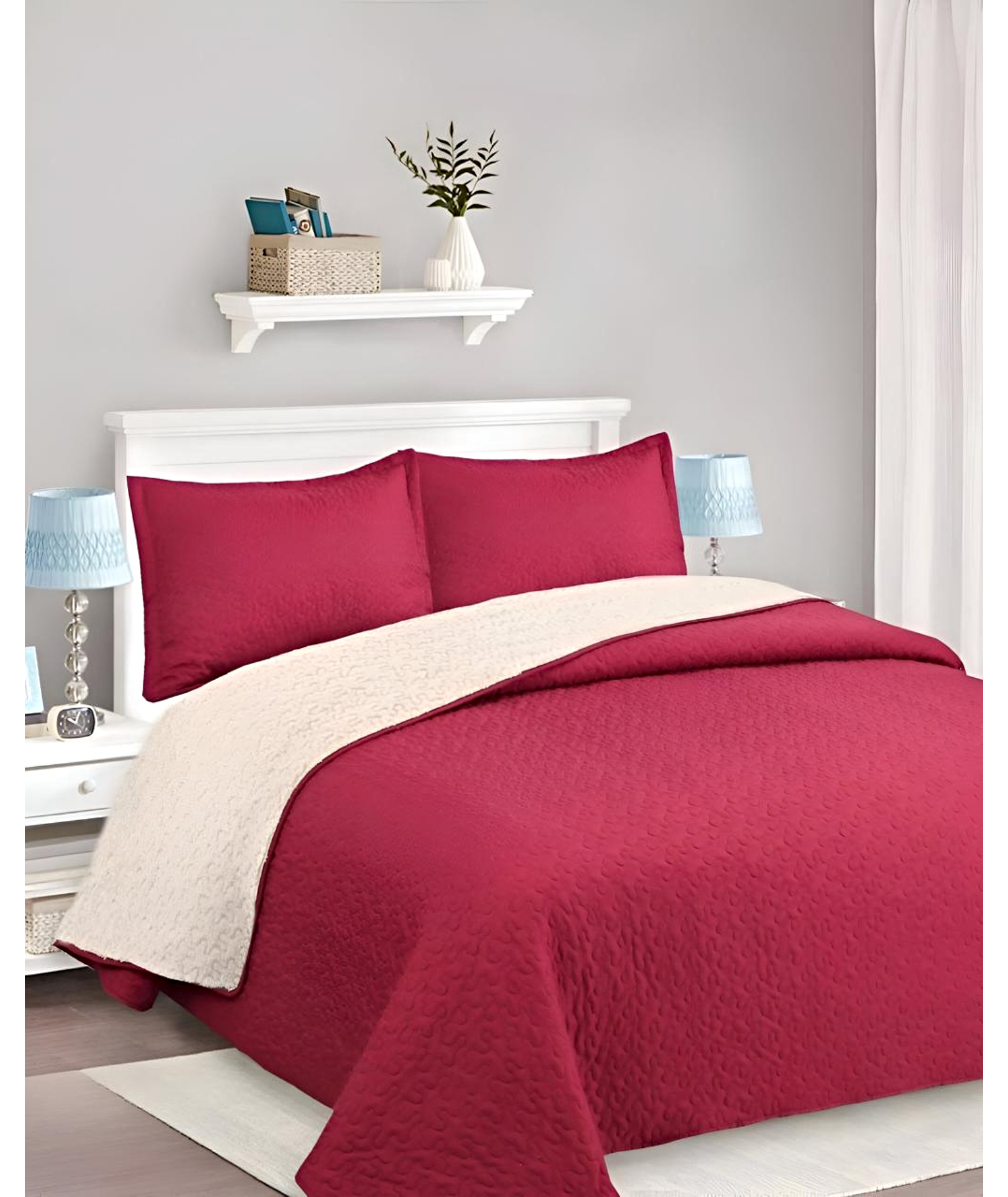 CUBRECAMA QUILT SHERPA KING 230X250 11 - 3
