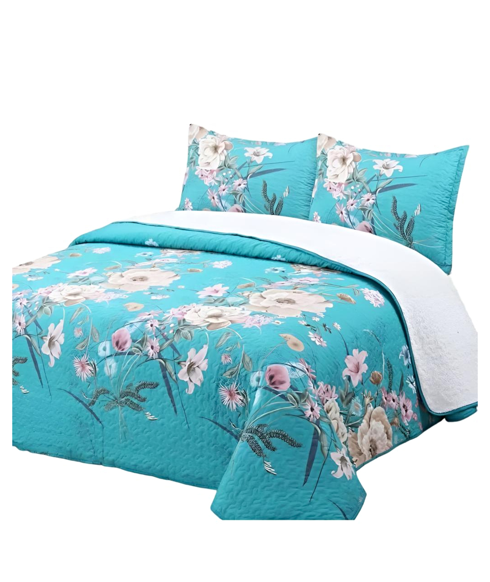 CUBRECAMA QUILT SHERPA KING 230X250 15 - 2
