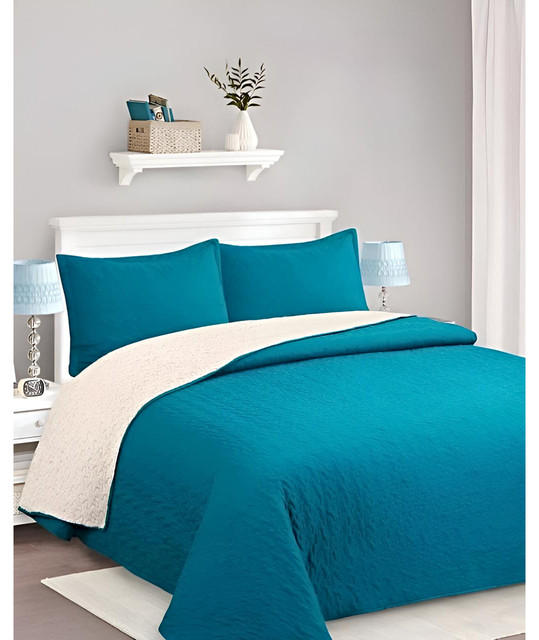CUBRECAMA QUILT SHERPA 2 PLAZAS 200X230 13 - 3