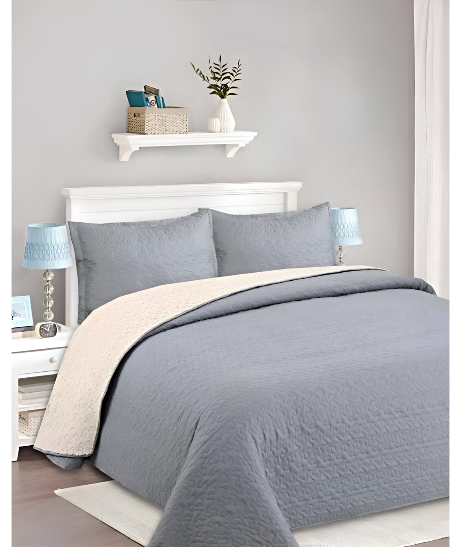 CUBRECAMA QUILT SHERPA KING 230X250 19 - 3