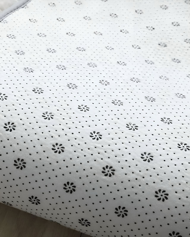 ALFOMBRA PELUDA SUAVE 240 X 200 CM PRIMERA CALIDAD BLANCO - 4