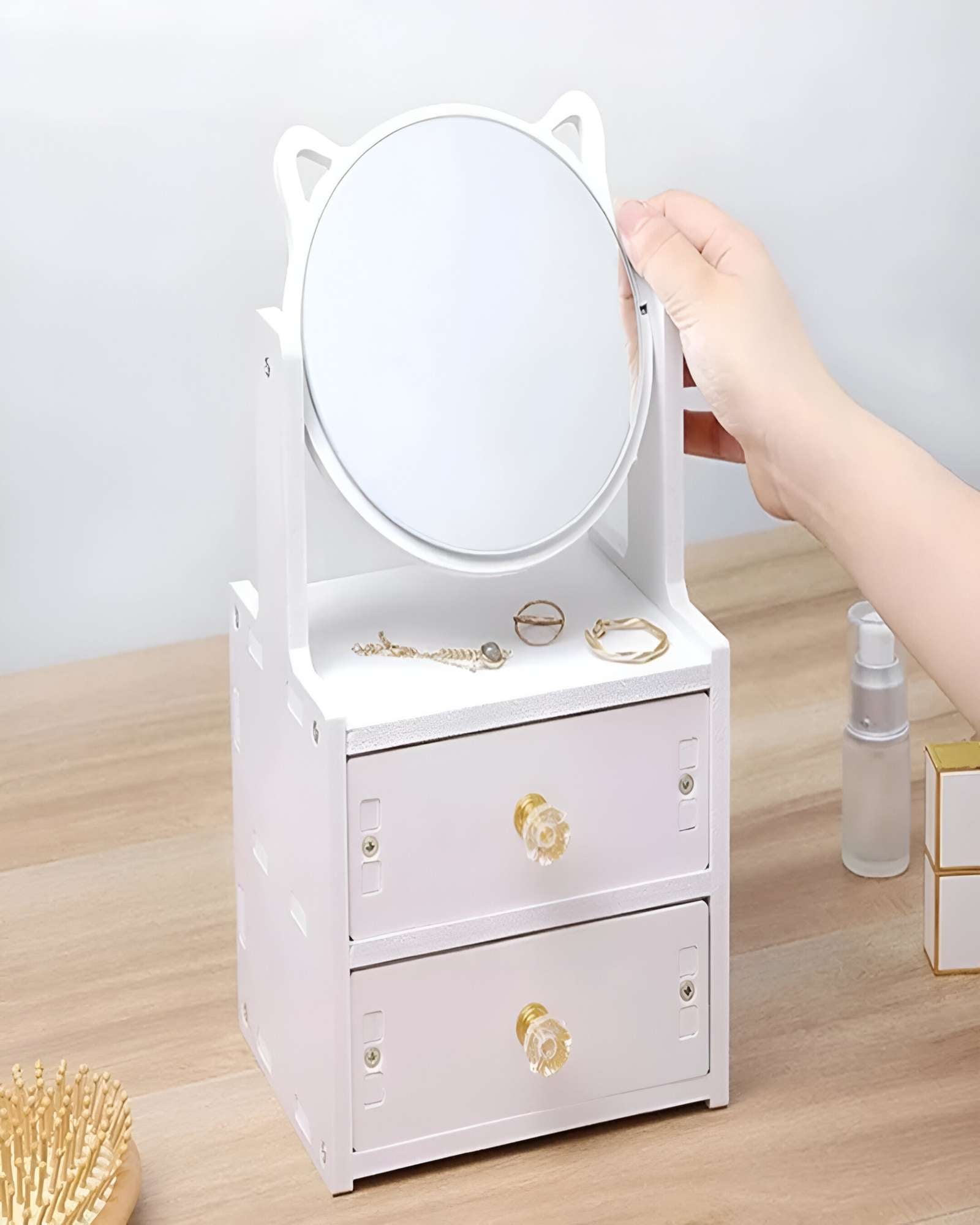 ORGANIZADOR DE MAQUILLAJE BASICO - 3