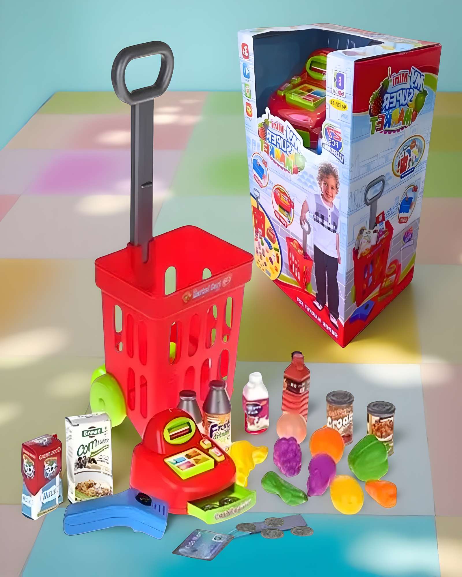 JJUGUETE MINI SUPER MARKET 57 PZAS - 4