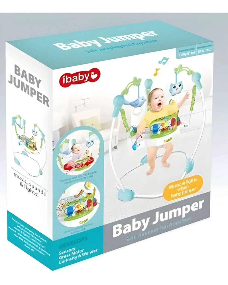 BABY JUMPER PARA NIÑOS CELESTE - 5