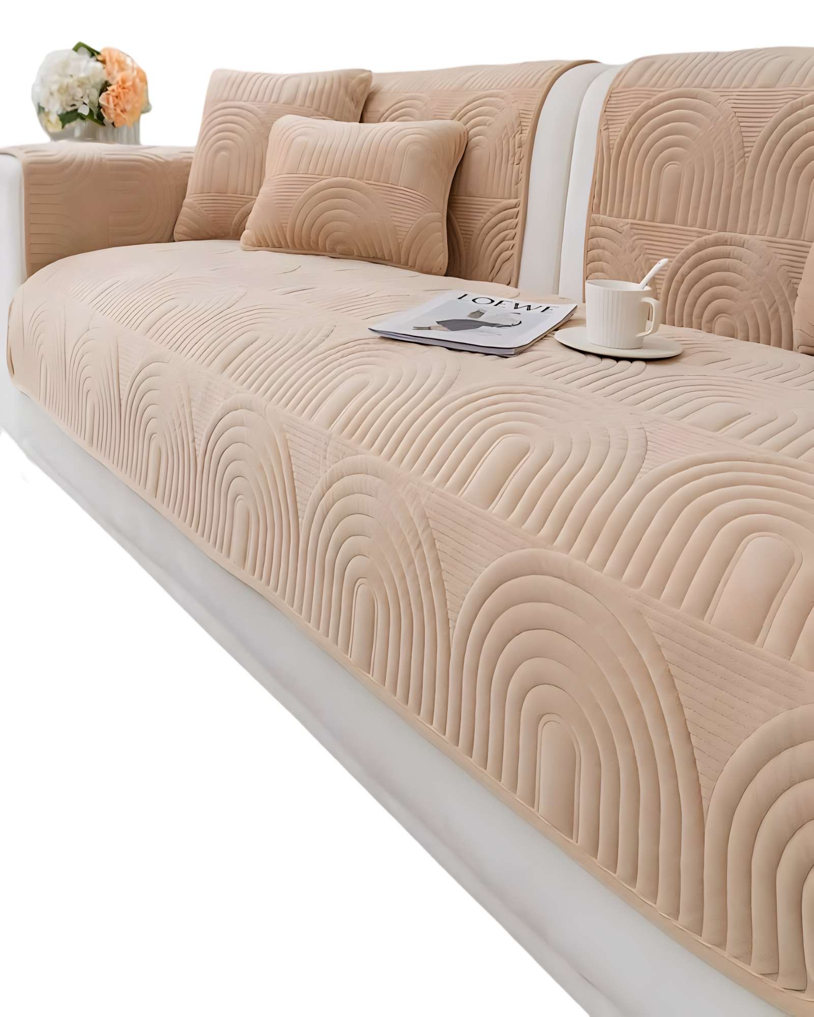 PACK DE 5 FUNDAS PARA SOFA CON DISEÑO J1 - 1