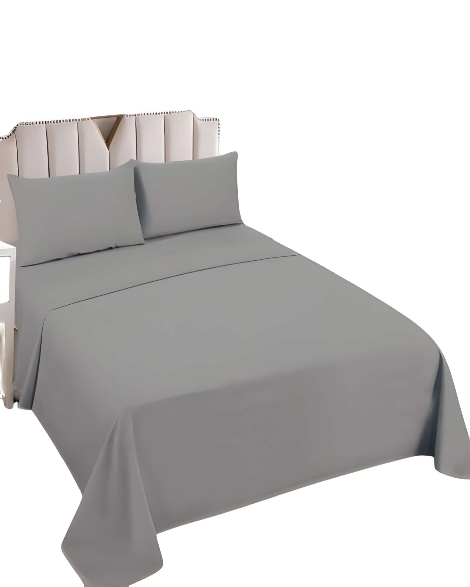 JUEGO DE SABANAS SUPERKING GRIS S7 - 2