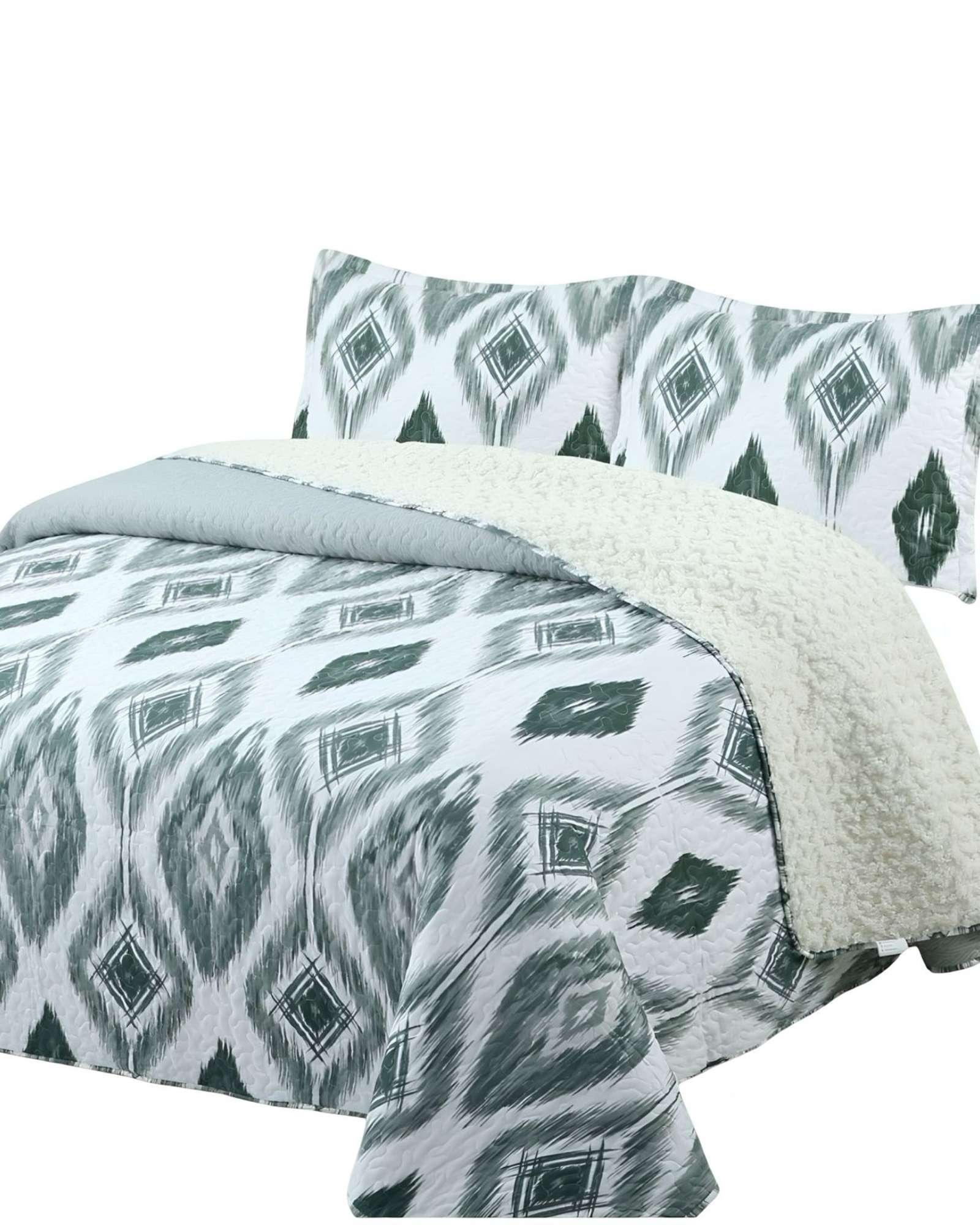 QUILT CON SHERPA KING BLANCO J20 - 2