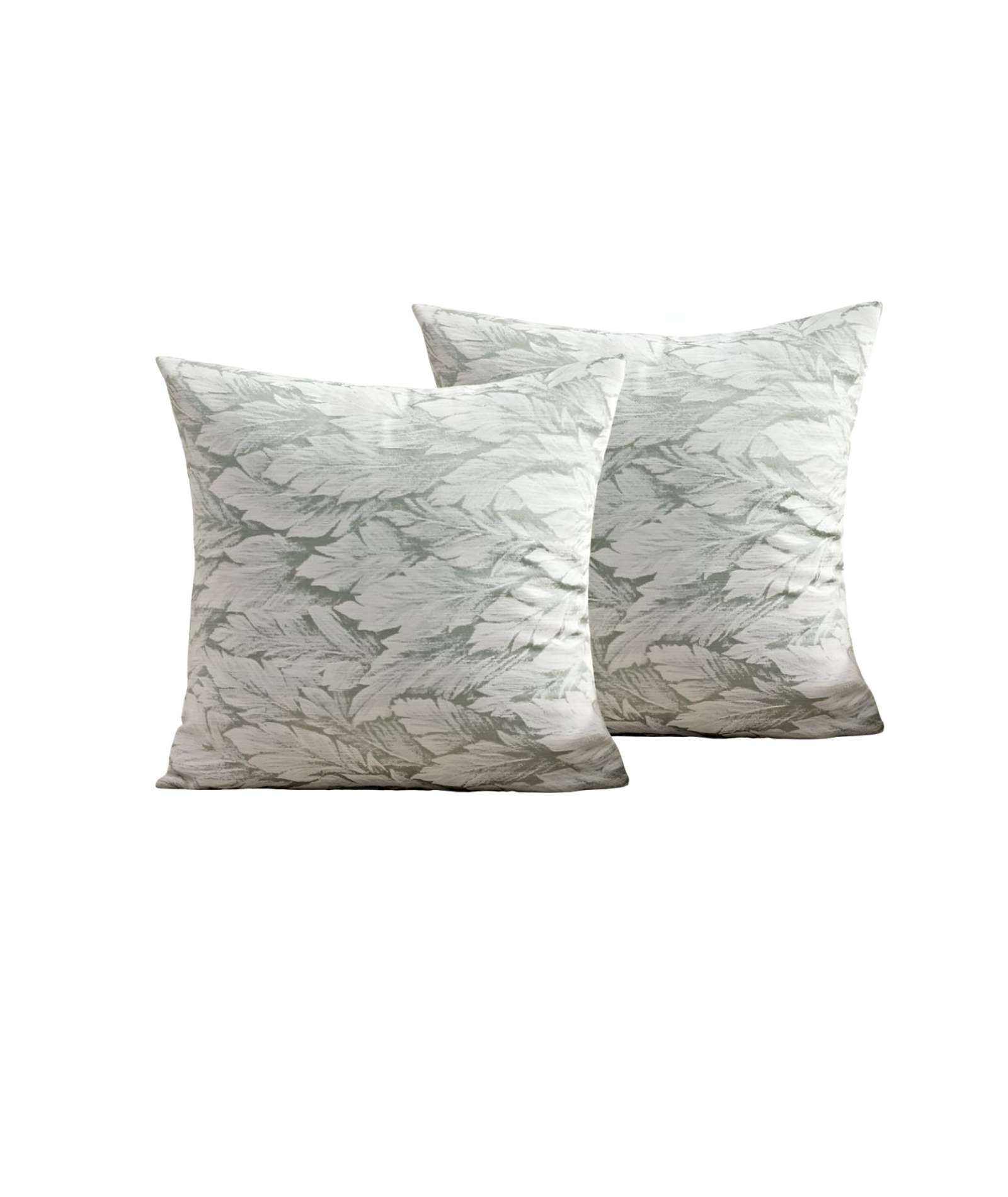 PACK DE 2 FUNDAS DE COJINES CON DISEÑO DE HOJA 45CM X 45 CM C4 - 3